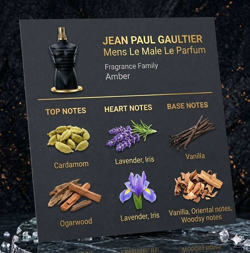 Jean Paul Gaultier Le Male Le Parfum EDP 4.2 oz
